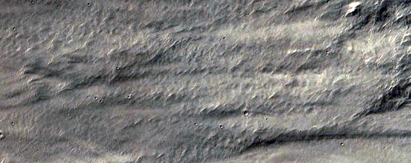 Western Discontinuous Ejecta of Gratteri Crater