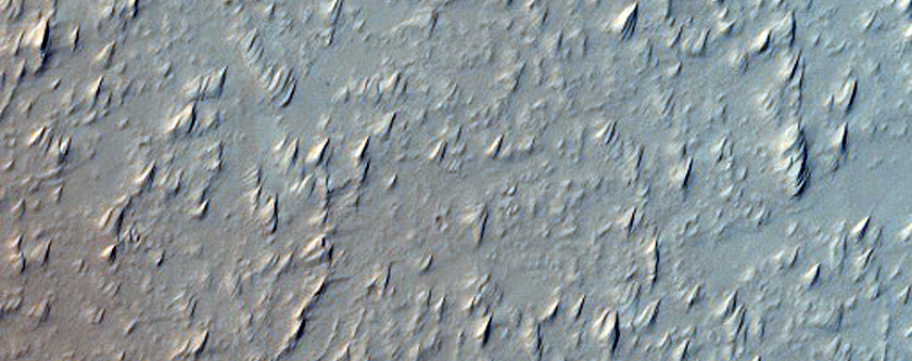 Tharsis Region Lava Flow