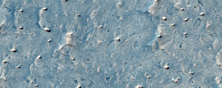 Eastern Meridiani Planum Layers and Landforms