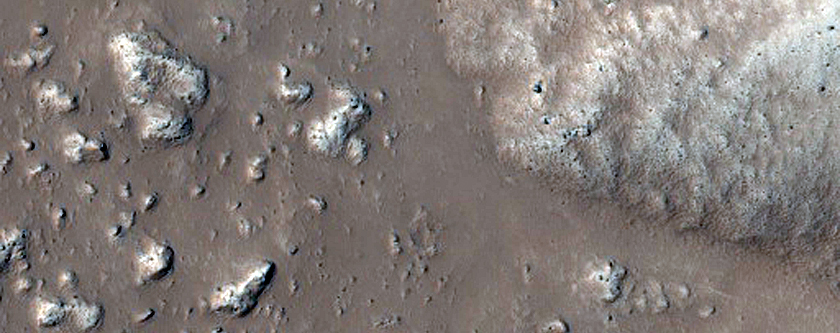 Interior Deposits of Pangboche Crater