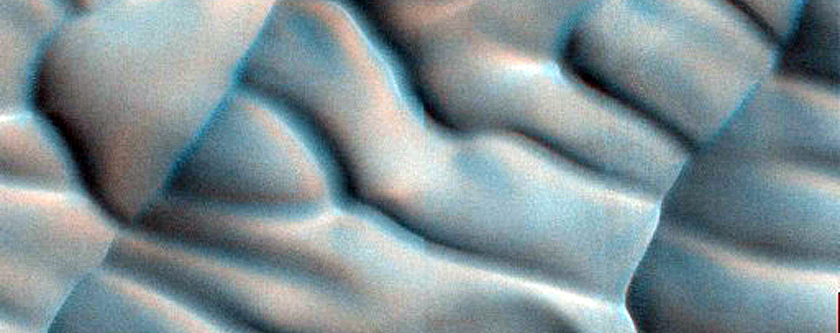 Dune Changes in Vastitas Borealis Crater
