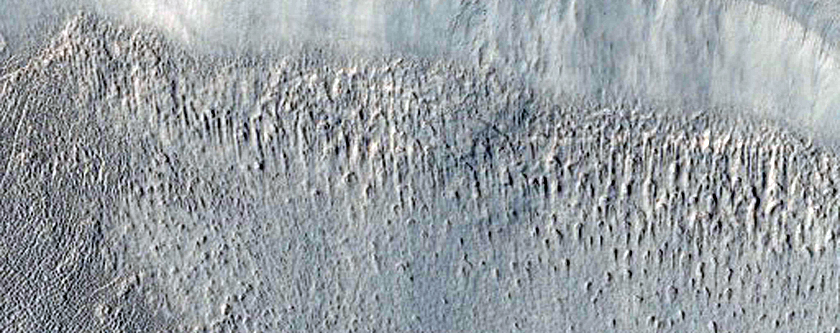 Flow Features in Mamers Valles