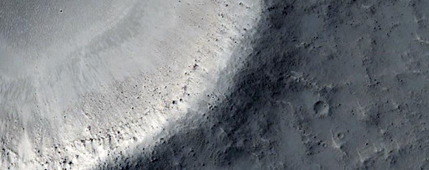 Smooth Ground West of Mawrth Vallis