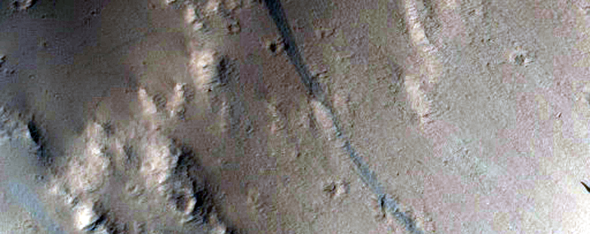 Dark Slope Streak Monitoring in Crater