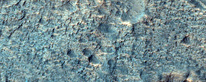 Libya Montes Olivine