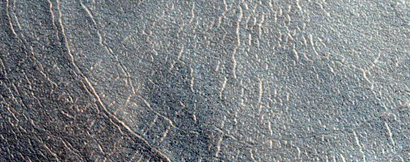 Pedestal Crater in Northern Plains