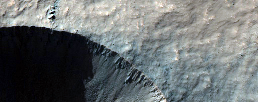 Double Crater with Rays