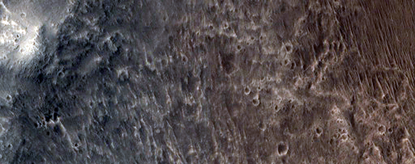 Possible Future Mars Landing Site of 2018 Joint Rover in Trouvelot Crater