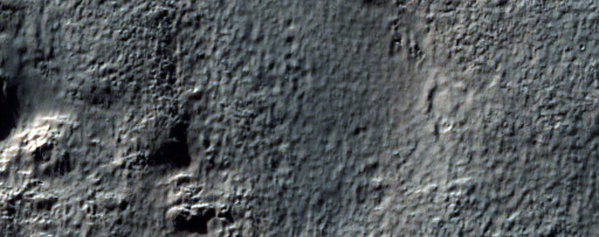Possible Area of Mars 3 Descent