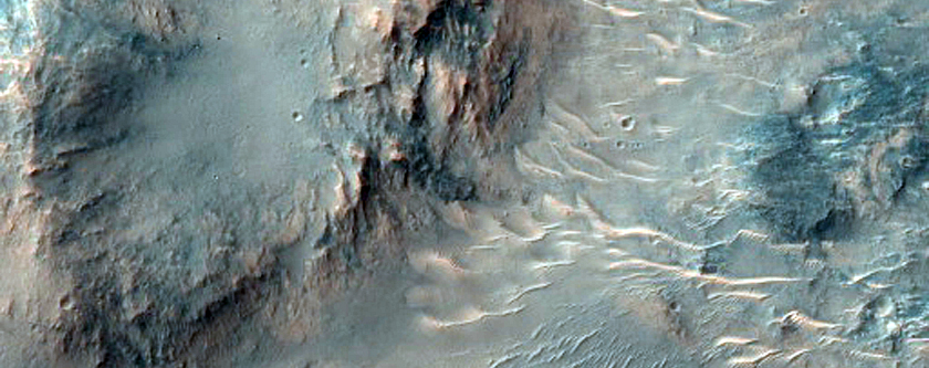 Possible Phyllosilicates on Plains between Aureum and Iani Chaos