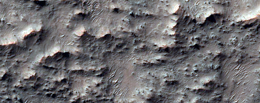 Possible Olivine in Terra Sirenum