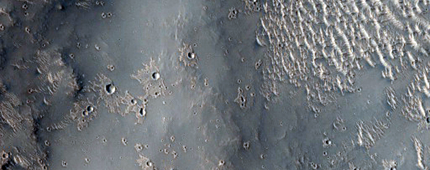 Two Small Recent Impact Craters