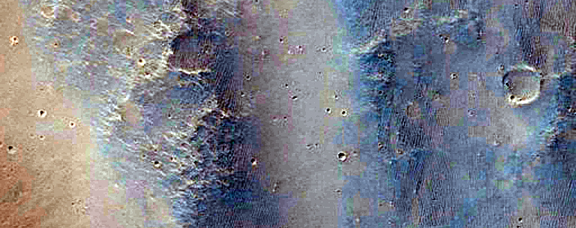 Channel and Fan Near Equator