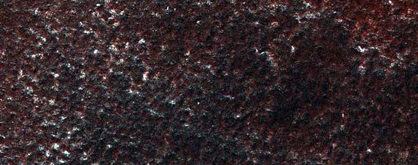 Rampart Crater Terrain Sample