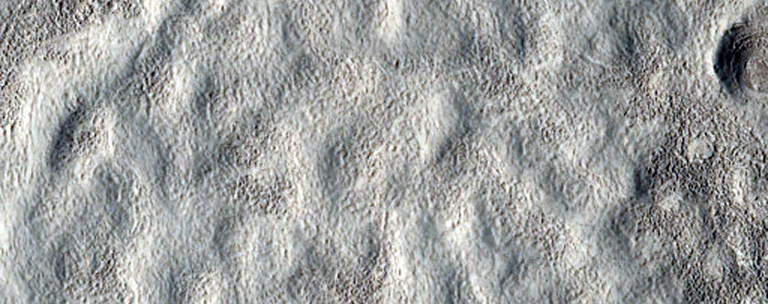 Terrain with Parallel Lineations as Seen in THEMIS Image V29600014