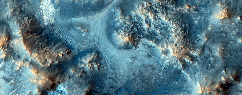 Central Peaks of an Impact Crater