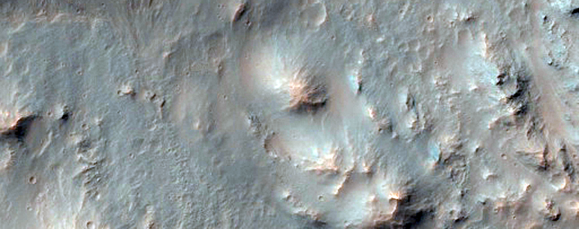 Impact Structure on Floor of Coprates Chasma