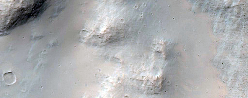 Crater in Tyrrhena Terra