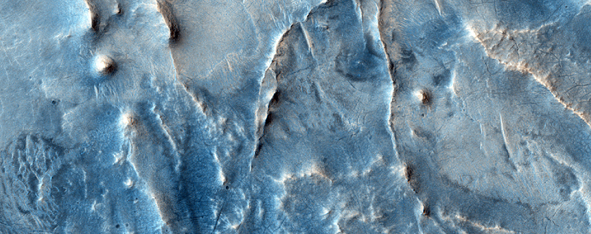 Diverse Bedrock North of Syrtis Major