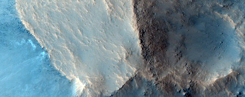 Possible Future Mars Landing Site with Mounds in Chryse Region