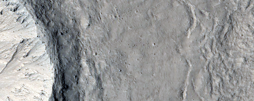 Fresh 1-Kilometer Impact Crater