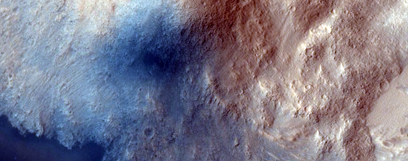 Possible Future Mars Landing Site of 2018 Joint Rover in Trouvelot Crater