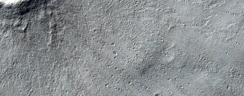 Very Recent Small Crater