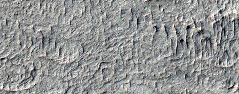 Mound in Crater in Arabia Terra