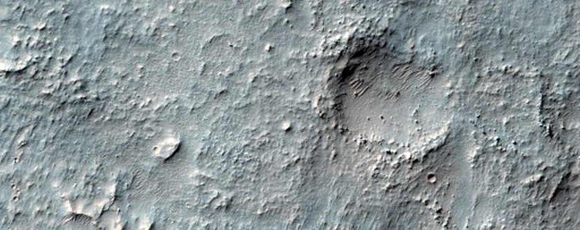 Massif in Northern Argyre Planitia