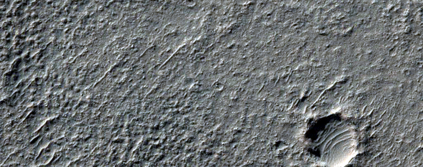 Crater in Terra Cimmeria