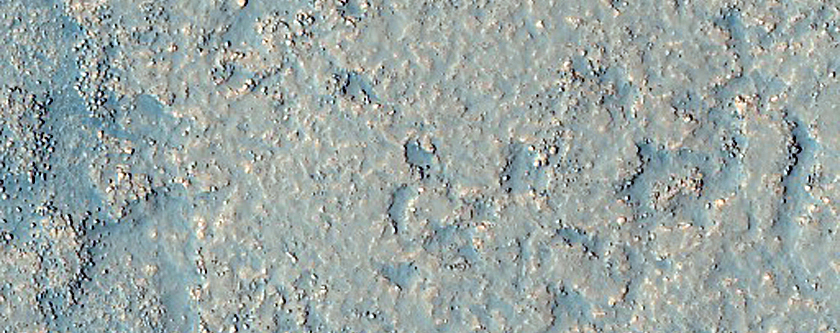 Bedrock or Duricrust Patch in Utopia Planitia