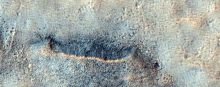 Periglacial Terrain in Utopia Planitia