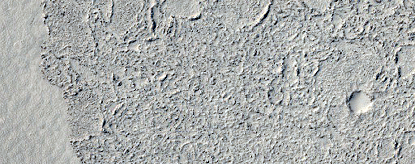 Lava in Elysium Planitia