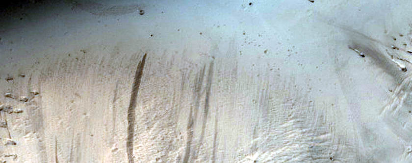 Crater Near Arimanes Rupes