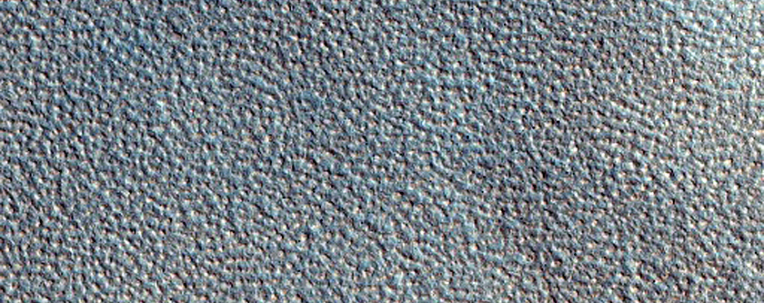 Crater Flow Ejecta