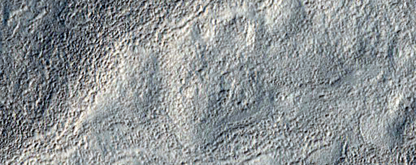 Abrupt Terrain Changes Near Adamas Labyrinthus