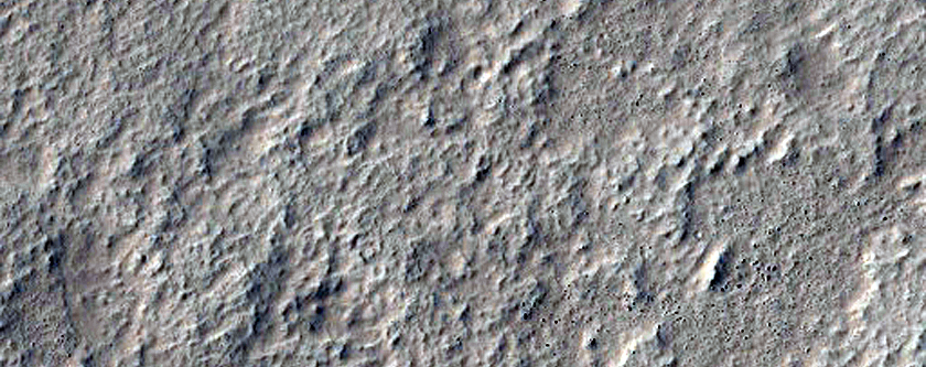 Layers in Protonilus Mensae Region