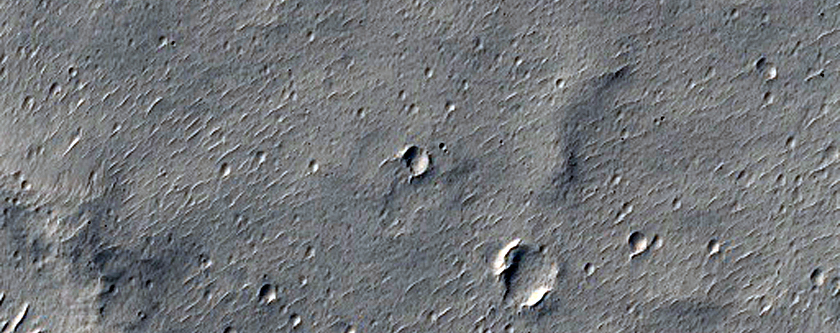 Secondary Ray Chains Closest to Gratteri Crater