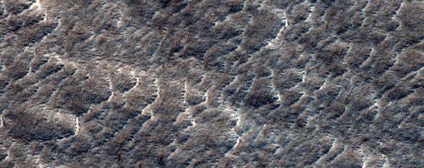 Pits North of Alba Patera
