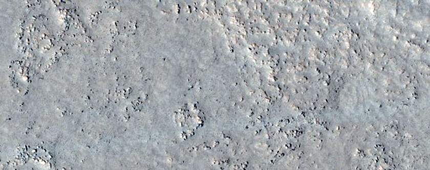 Rocky Ground East of Lyot Crater