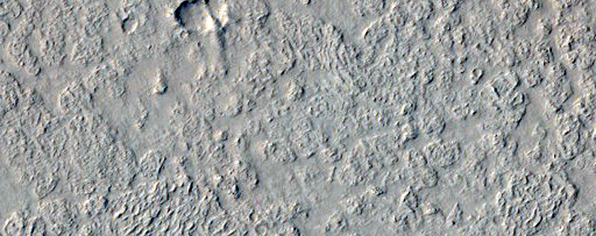 Marte Vallis Streamlined Landforms