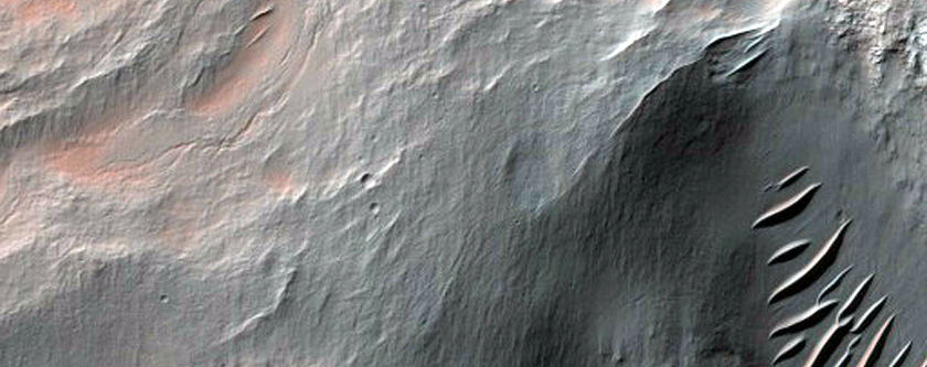 Crater in Terra Cimmeria