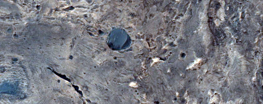 Layered Sediments in Eastern Meridiani Planum