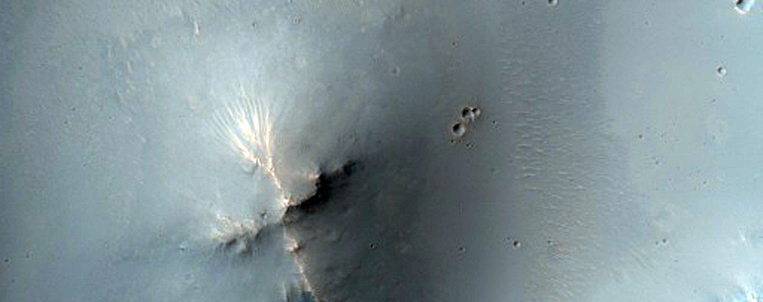 Impact Crater with Central Uplift