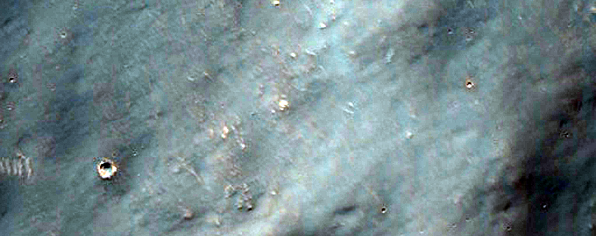 Bakhuysen Crater Ejecta