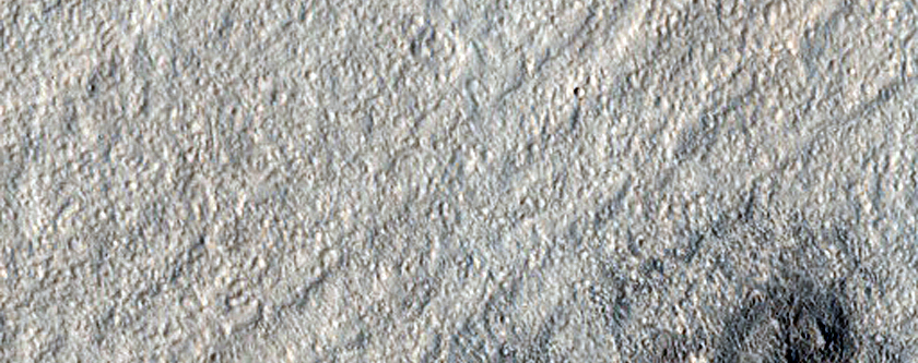 Terrain with Parallel Lineations as Seen in THEMIS Image V29600014