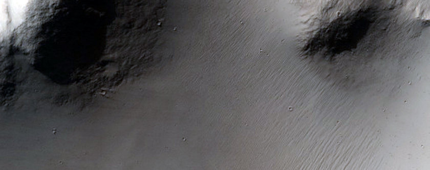 Terrain East of Ma Adim Vallis