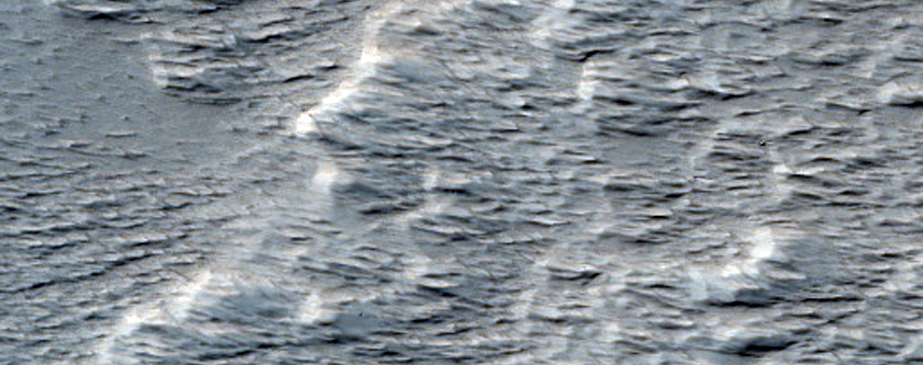 Terrain Sample in the Tharsis Region