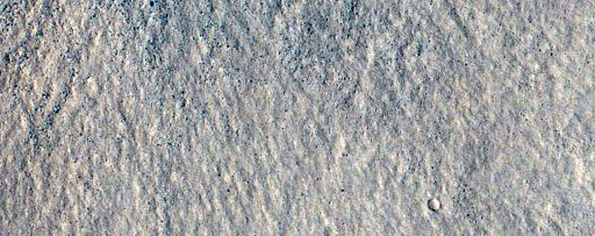 IR-Distinct Crater