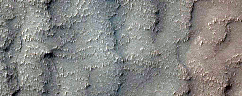Ius Chasma Wall Stratigraphy